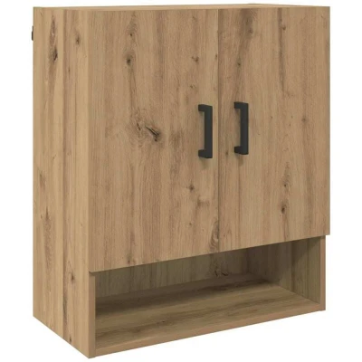 Image of vidaXL Wall Cabinet Artisan oak 60 x 31 70 cm Engineered wood