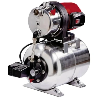 Image of Einhell Booster unit GC WW 1250 NN (1200 W, flow rate 5,000 l / h, discharge height 50 m, suction 8 pressure 5 bar, start max 1,5 bar)