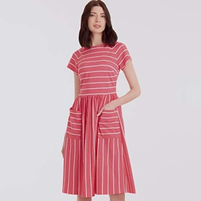 Image of Simplicity Sewing Pattern S9136 Misses&#039; Dress, H5 (6 8 10 12 14)
