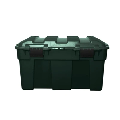 Image of Whitefurze Garden Storage Trunk, Forest Green