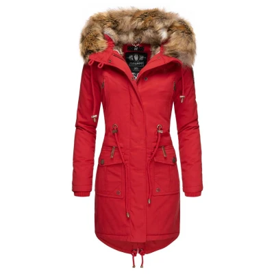 Image of Navahoo Rosinchen Winter coat, Women&#039;s, Size: Small, Red