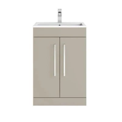 Image of Vitellio Slade 600 Floorstanding 2 Door Pebble Grey