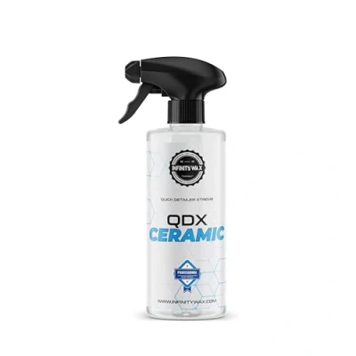 Image of Infinity Wax QDX Ceramic Detailer 500ml Extreme SiO₂ Quick Detailer, Ultra Gloss, Slickness &amp; Water Beading, Easy Spray Wipe Formula Paint Protection Booster