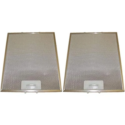 Image of Ufixt 2 x Universal Cooker Hood Metal Grease Filter 280mm 340mm Fits Creda, Crosslee, Electrolux, Flavel, Hoover, Hotpoint, Howdens, Hygena, Indesit, Lamona and LG