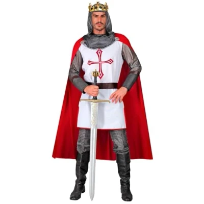 Image of W WIDMANN MILANO Party Fashion 27901 Kostüm Tempelritter Knight Templar Costume, red, S
