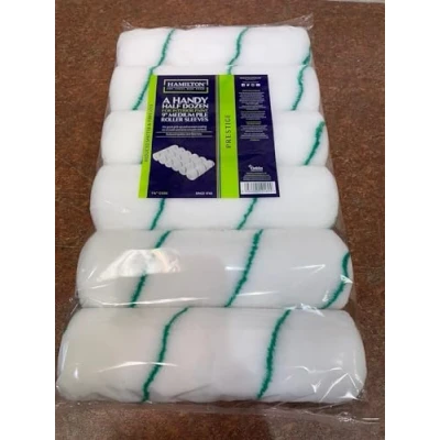 Image of Hamilton Prestige Paint Roller Sleeve Woven Medium Pile 9&#039;&#039; X 6 (2281306 909)