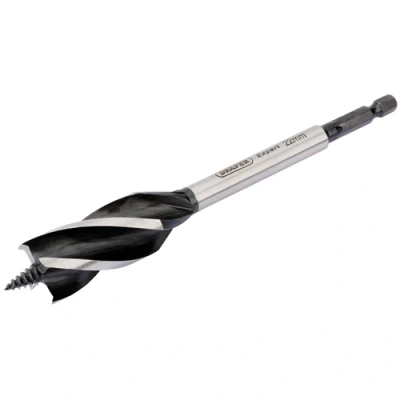 Image of Draper 4 Fluted Auger Bit, 22 x 165mm