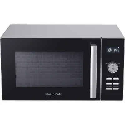 Image of Statesman SKMC0925SS Digital Combination Microwave with Grill and Convection, 900 W, 25 Litre, Stainless Steel Interior,11 Power Levels, 10 Auto Cooking Programmes, 95 Minute Timer,