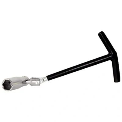 Image of KS Tools 517.1170 T handle spark plug spanner with joint, 16mm