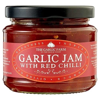 Image of The Garlic Farm Jam with Red Chilli 240g