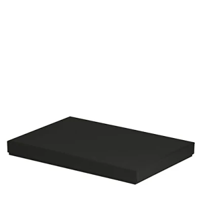 Image of Rössler Boxline 13521453700 Cardboard Box Rectangular Suitable for DIN A4, Black, Pack of 1