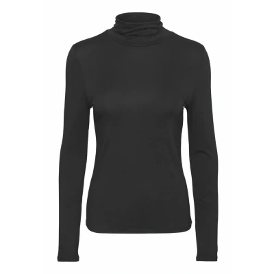 Image of Vero Moda Vmalberte Rollneck JRS NOOS Long sleeved top, Women&#039;s, Size: Large, Black