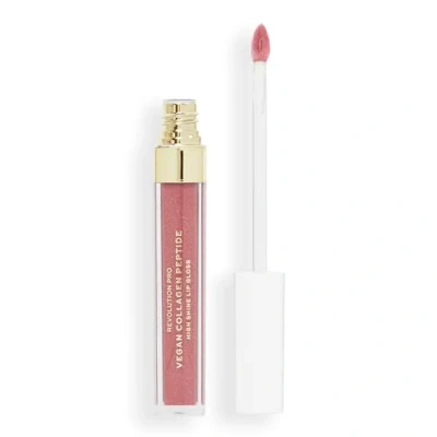 Image of Revolution Pro Vegan Collagen Peptide High Shine Lip Gloss Stripped