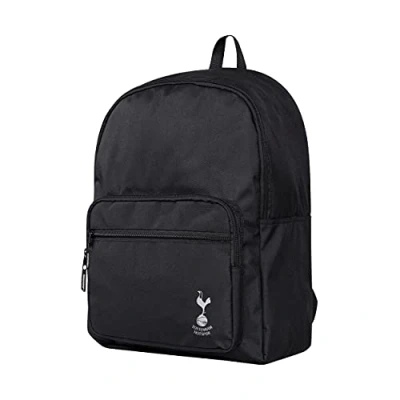 Image of FOCO Official Tottenham Hotspur FC Black Recycled Football Backpack Rucksack Bag