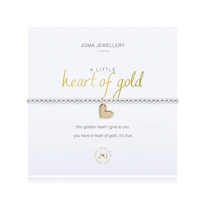 Image of Joma Jewellery a Little Heart of Gold Bracelet