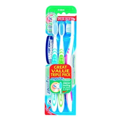 Image of Wisdom Regular Fresh Firm Triple Pack