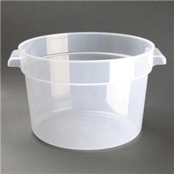Image of Vogue Polypropylene Round Food Storage Container 10Ltr