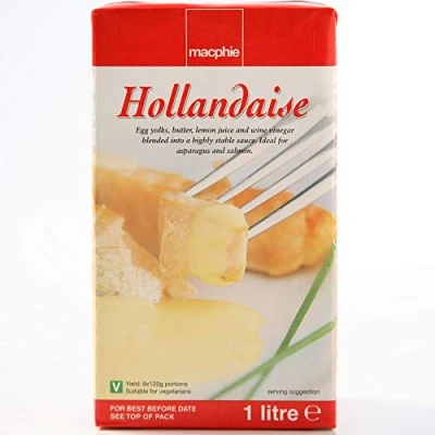 Image of Macphie Gluten Free Hollandaise Sauce 12x1ltr