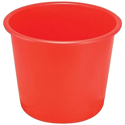Image of Q Connect Waste Bin 15 Litre Red