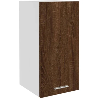 Image of vidaXL Hanging Cabinet Lyon Brown Oak 29.5x31x60 cm Engineered Wood