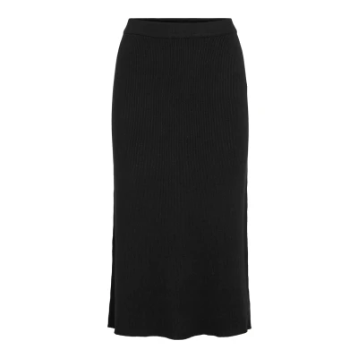Image of VILA Comfy NOOS Aline skirt, Women&#039;s, Size: XS, Black