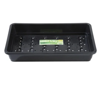 Image of Garland Standard Seed Tray Black With Holes