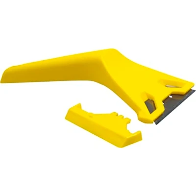 Image of Tool Lab Window Scrapper Aid with 50mm Blade for Removing Paint, Chewing Gum, Dirt, Glue, Stickers, Posters from Windows, Tiles, Glass and Metal Work.
