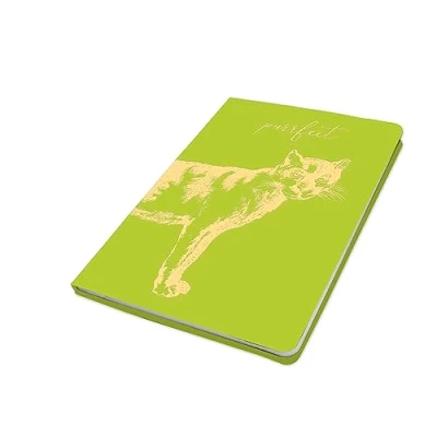 Image of Robert Frederick Premium B5 Lined Notebook Journal The Purr Fect Cat Design