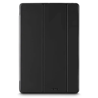 Image of Hama case for Samsung Galaxy Tab S9 FE 10.9 inch, pen holder (stand function, magnet, tablet case, fold, flip with holder, transparent) black