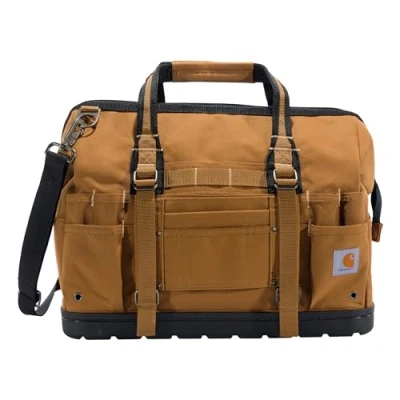 Image of Carhartt Legacy Tool Bag 18 Inch w/ Molded Base, Brown