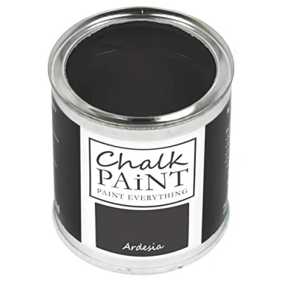 Image of Chalk Paint Everything® Ardesia (Slate Grey) 250 ml Water Based for Shabby Chic Furniture, Décor, and Upcycling Projects Non Toxic, Easy to Apply