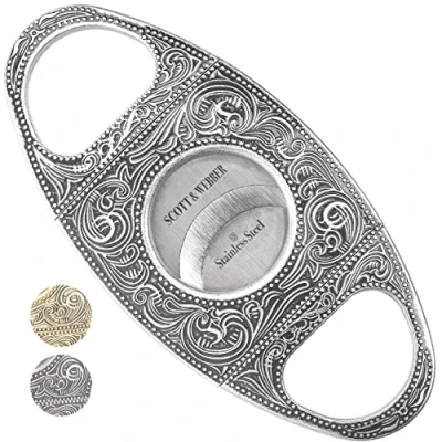 Image of Scott &amp; Webber® Cigar cutter (silver)