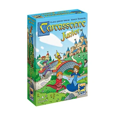 Image of Asmodee Hans im Glück Carcassonne Junior Children&#039;s Game Board 2 4 Players From 4+ Years 30+ Minutes German Language