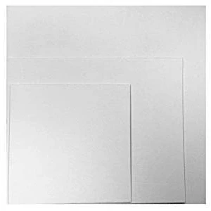 Image of 5 x Artists Blank Canvas Boards Cotton Duck Gesso Primed 280g for Acrylic &amp; Oil Painting (25 35cm)