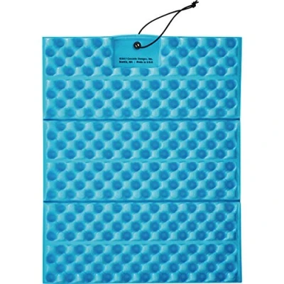 Image of WHJJK Z Seat Cushion Insulated Sitting Pad, Blue/Silver