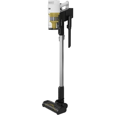Image of Beko PowerCleanTM VRT76325VW Cordless Vacuum, 100aW Suction Power, 450W BLDC Motor, Up to 60 Minute Run Time, CyclonStormTM MultiCylone, LED Screen, PC5500, White