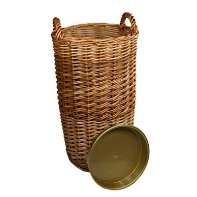 Image of khevga Wicker Umbrella Stand