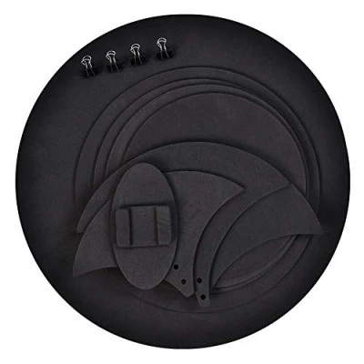 Image of Cocoarm Drum Silencer, 10 Pcs 5mm Thickness Silencer Pad Bass Practice Quiet Sound