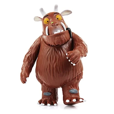 Image of WOW! STUFF Gruffalo Talking Collectable Action Figure Articulated Character Play With Sounds and Phrases Official Toys Gifts from The Julia Donaldson Axel Scheffler Books Films, Brown