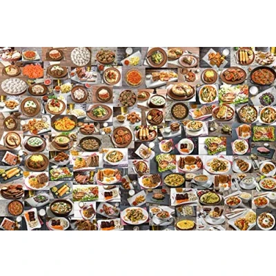 Image of Hungry? Food Puzzle 1000 Piece Jigsaw Family Game Night