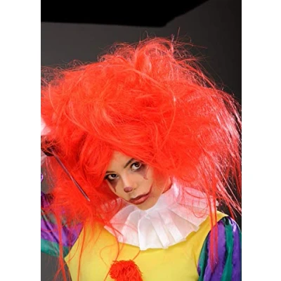 Image of Magic Box Womens Halloween Pennywise Style Red It Clown Wig