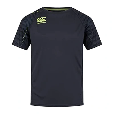 Image of Canterbury Boy&#039;s Vapodri Superlight Training T Shirt, Blue Graphite, Age 6 (XS)