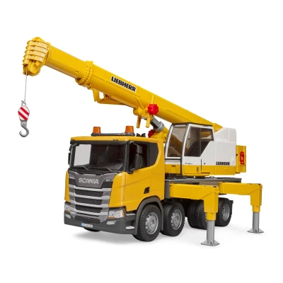 Image of Scania Super 560R Liebherr Crane Truck With Light and Sound Toys