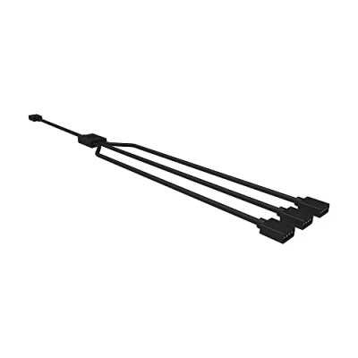 Image of Cooler Master RGB 1 to 3 Splitter Cable, 4 Pin and 5 LED Connector, 58 cm