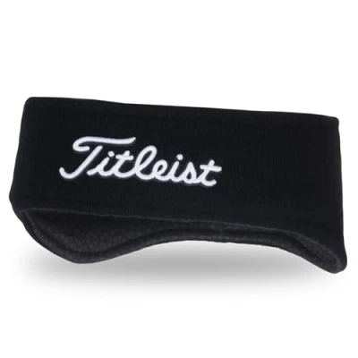 Image of Titleist Merino Wool Earband Black/White
