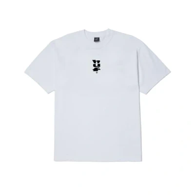 Image of HUF Megablast TEE Unisex Print Tshirt, Size: Large, White