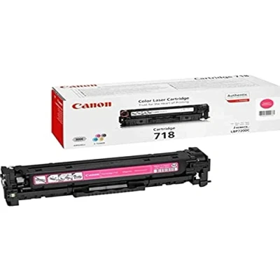 Image of Canon Original Magenta Laser Toner Cartridge 718 226863