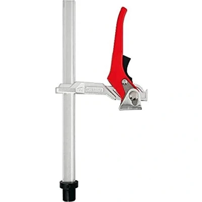 Image of Bessey TW28 30 14H Clamping Element for Welding Tables with Lever, Red/Grey, 300/140 mm