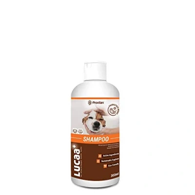 Image of LUCAA+ Organic Shampoo for Dogs and Cats 300 ml with Probiotics Bio, Vegan &amp; Natural