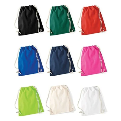 Image of Westford Mill Cotton Gymsac Graphite Grey